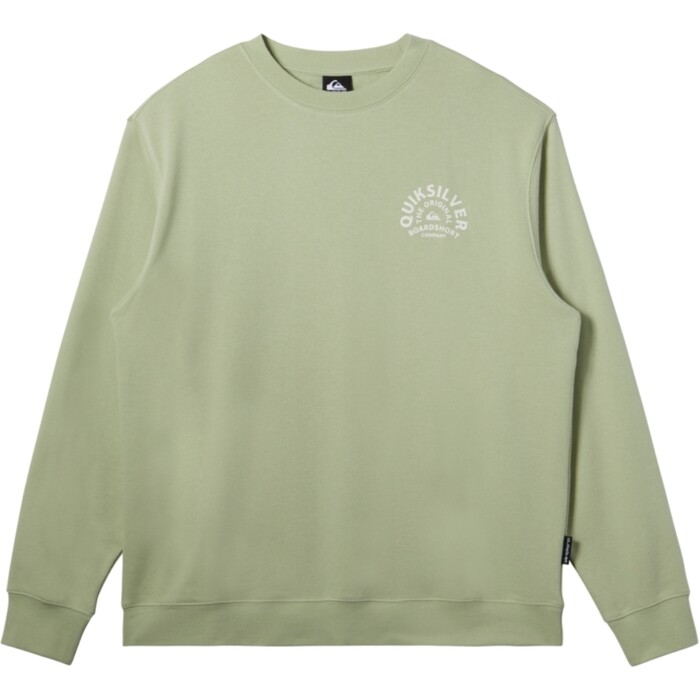 Quiksilver Mnner 2024 Grafik-Sweatshirt AQYFT03398 - Dessert Salbei